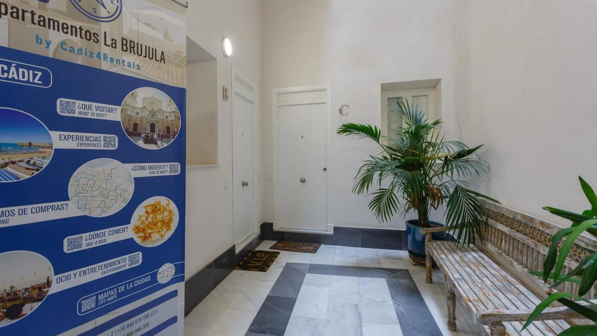 Brujula Ground Floor Indoor Apartment By Cadiz4Rentals  קדיז